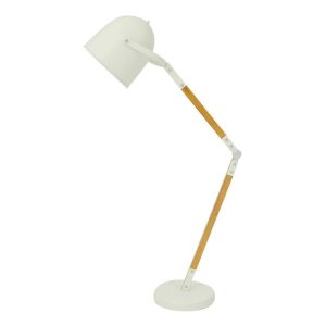 LAMPARA FLAMENCO BLANCA