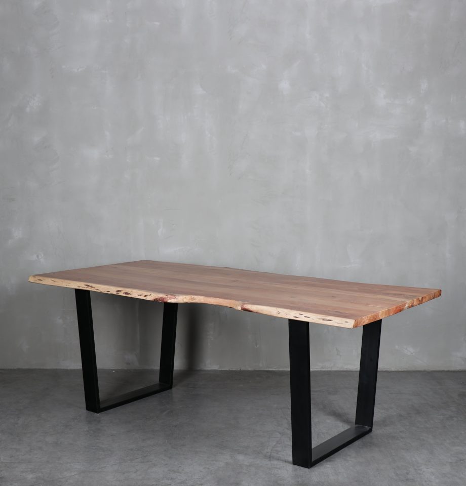 MESA DE COMEDOR PALANCA NATURAL 200