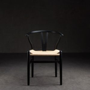 Silla Wishbone Negra