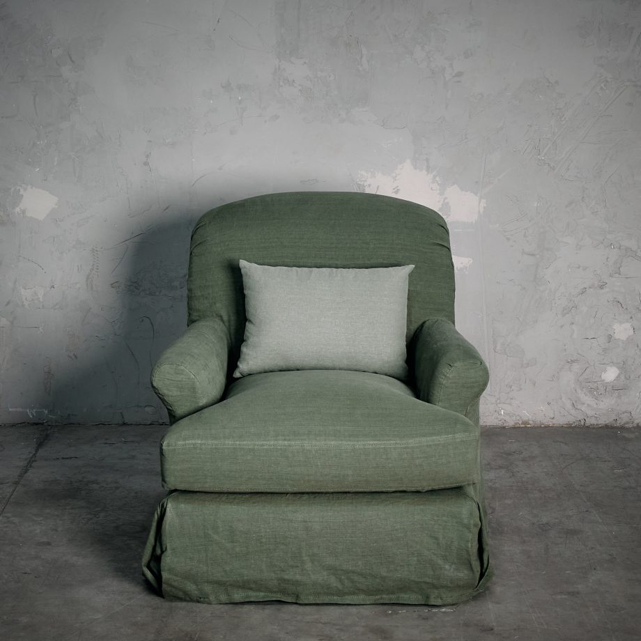 Sillón Imperfección Verde Oscuro