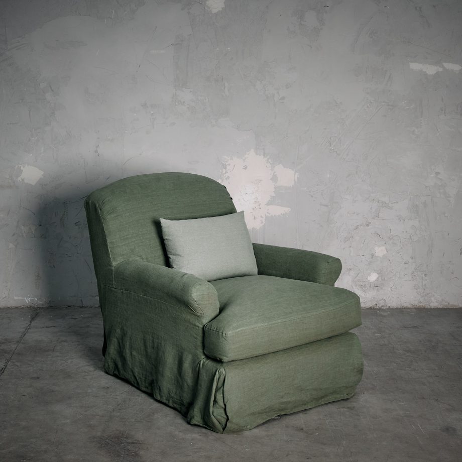 Sillón Imperfección Verde Oscuro
