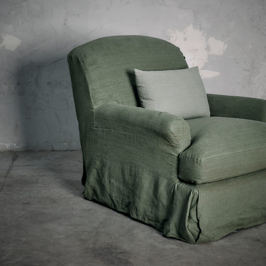 Sillón Imperfección Verde Oscuro
