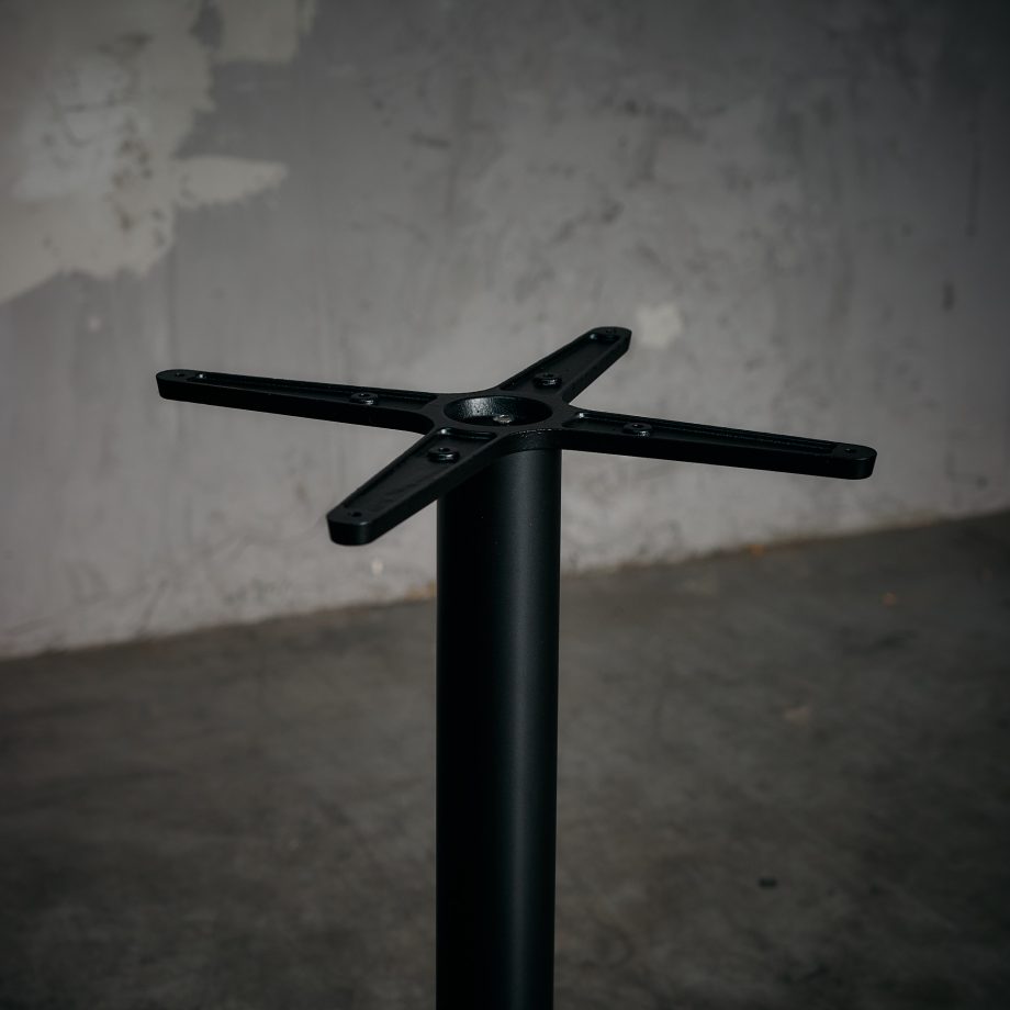 Base circular Simple negra
