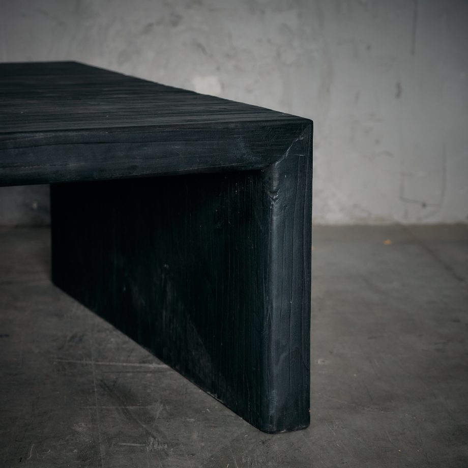 Mesa de centro Corchete negra