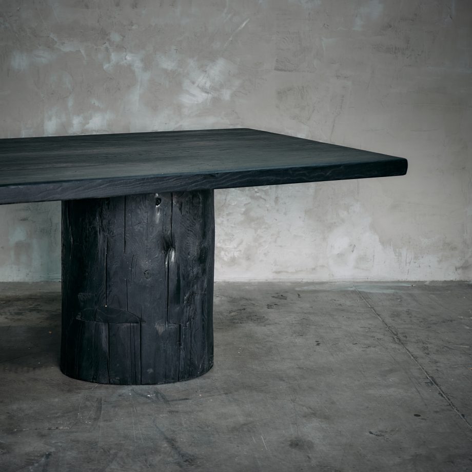 Mesa comedor  Rodillo 275 negro