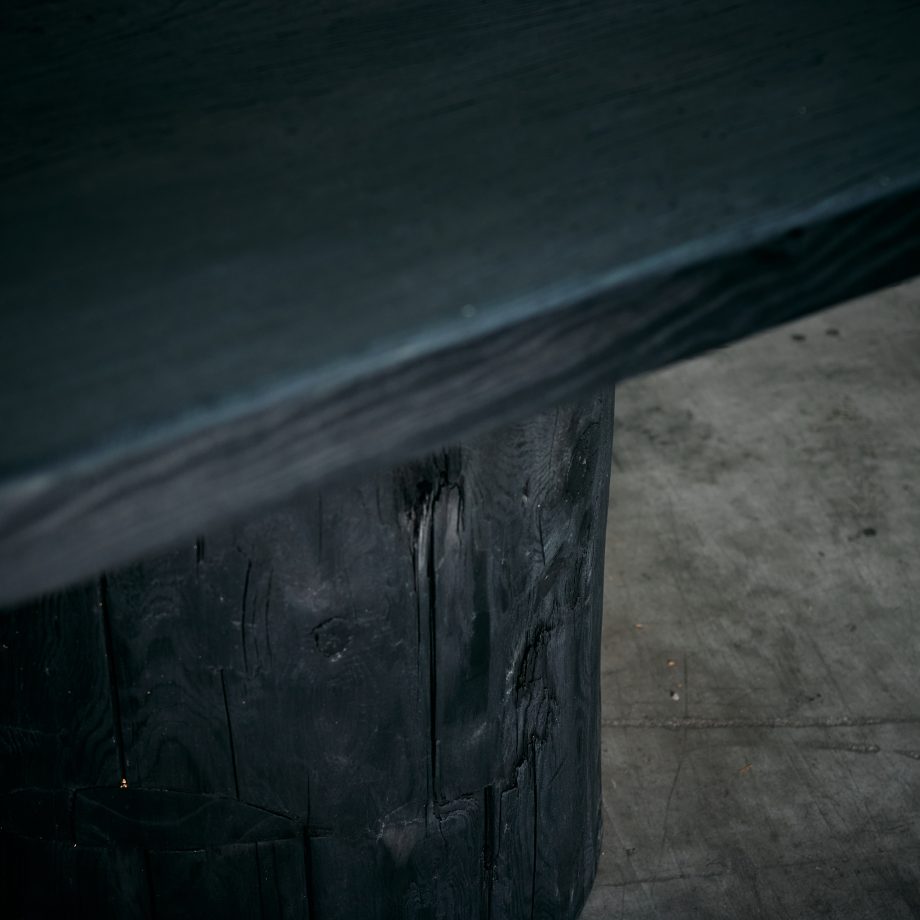 Mesa comedor  Rodillo 275 negro