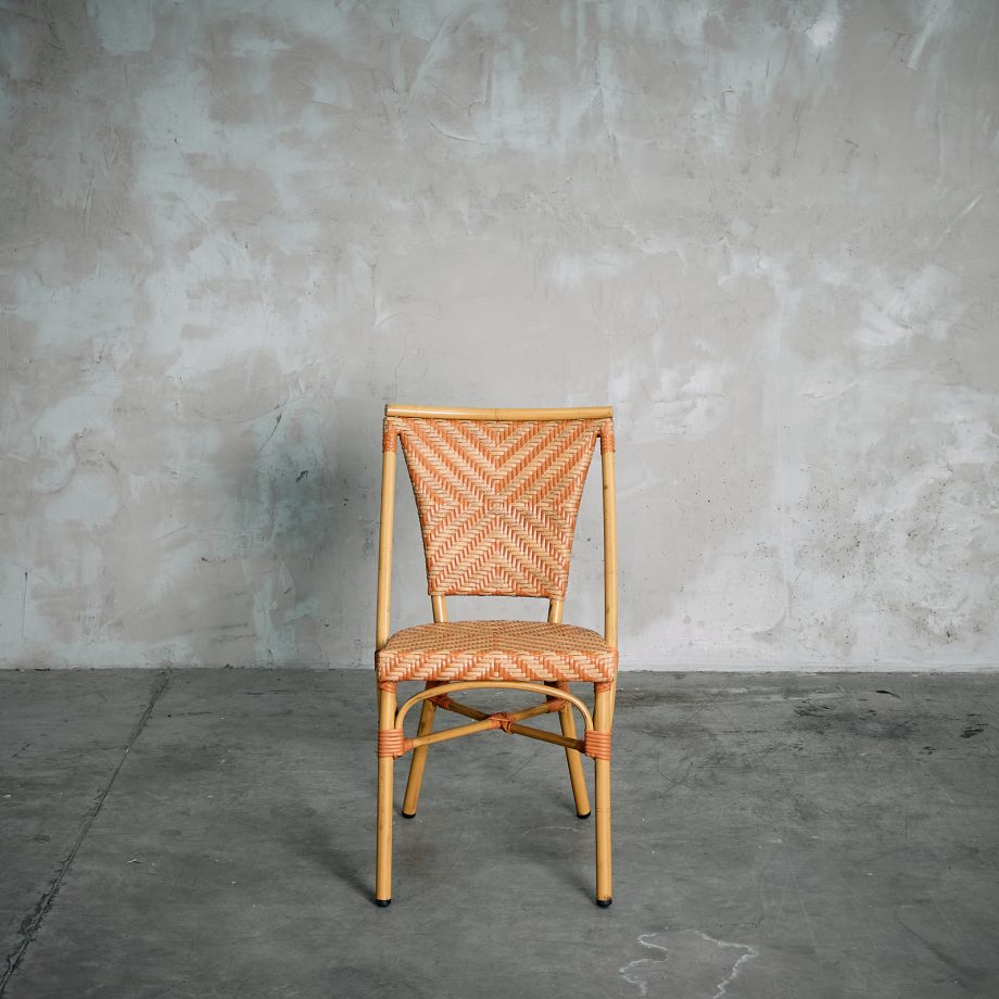 Silla Parisina Espiga Naranja