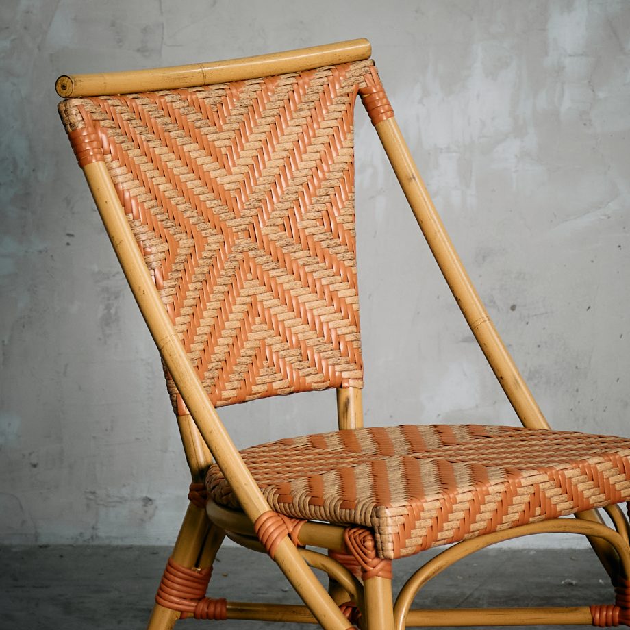 Silla Parisina Espiga Naranja