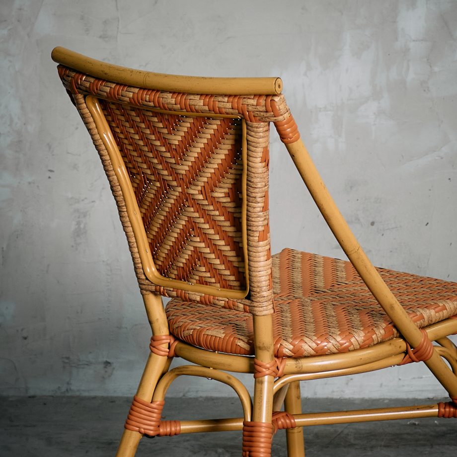 Silla Parisina Espiga Naranja